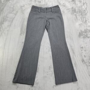 Maurices Pants Womens 1/2 Gray Low Rise Bootcut Trouser Stretch Office Career